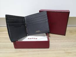 Bally Mens Two Fold Wallet Money Clip Luxury Bags Wallets On Carousell