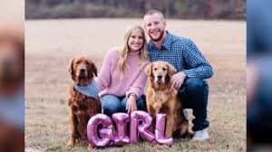 And while she won't hesitate to take his cellphone away during date nights — he was caught watching game film under the dinner table. Carson Wentz Wife Expecting First Daughter After Gender Reveal