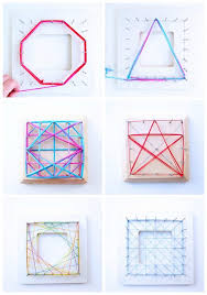 Geometric patterns remain popular since 2019.over the past few years, we've seen such geometric designs used in social media posts, posters, business cards, logos, ads, artwork, book covers, and much more. Easy Geometric String Art Design Tutorials String Art Diystring Art Diy