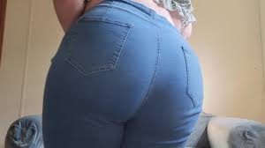 Big Ass Jumping in Jeans