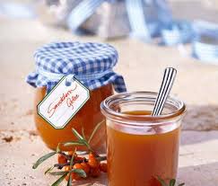Sanddorngelee Rezept Gelee Susser Brotaufstrich Lebensmittel Essen