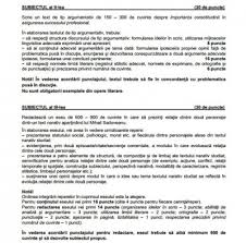 Subiecte romana bac 2015 sesiunea de toamna. Bacalaureat 2016 Barem Romana Edu Ro Subiecte Rolul Lecturii La Uman Al Jocurilor La Real