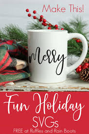 Then you're ready to get your craft on. Free Christmas Svg Files