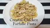 There was a pasta called voila garlic chicken pasta by birds eye that i loved. Best Chicken Farfalle Pasta Pasta Farfalle De Pollo Youtube