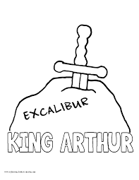 All information about excalibur coloring pages. History Volume 2 My Homeschool Printables