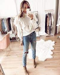 Free Shipping On Orders Of 35 From Target Read Reviews And Buy Womens Ruffle Sleeve Mock Turtlenec Fall Fashion Outfits Winter Fashion Outfits Fall Outfits