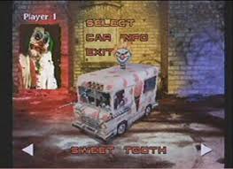 Dark tooth is driven by charlie kane and is the final boss of twisted metal 2. Sweet Tooth Twisted Metal Wiki Fandom
