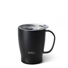 4.6 out of 5 stars. Matte Black 18oz Thermal Travle Mug By Swig Vibrant Home