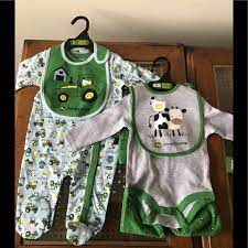 John Deere Matching Sets New John Deere Baby Bundle Size 3 Months Poshmark