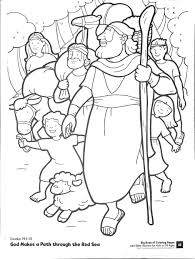 The israelites walked on the dry ground and crossed the river. Red Sea Crossing Evergreenchurch