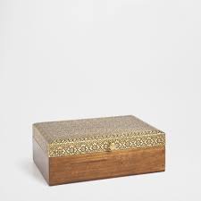 Metal And Wood Box Boxes Decor And Pillows Zara Home United States Zara Home Decorative Boxes Wood Boxes