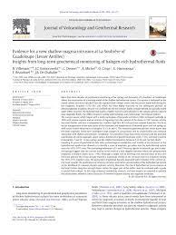 Lo buom long den thui tren bigo. Pdf 30 Years Of Geochemical Monitoring Of Thermal Waters And Fumaroles At La Soufriere Volcano Guadeloupe Lesser Antilles