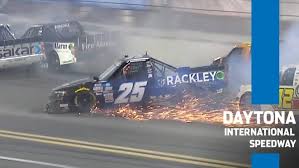 Print nascarcamping world truck series racing schedule. Big Wreck Takes Out Top Trucks Late In The Running At Daytona Nascar Camping World Truck Series Motorsport Tv