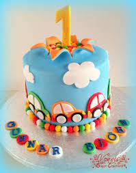 Geburtstag Explosions Explosion Birthday Colorful Erster Kuchen First Torte Junge Geburtstagskuchen Fur Jungen Fondant Torte Geburtstag Cars Kuchen