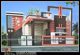 Indian simple home front design with 2 story small house plans designs having single floor, 4 total bedroom, 5 total bathroom, and ground floor area is 4393 sq ft, hence total area is 4573 sq ft | traditional kerala style house plans & small affordable house plans including car porch & open terrace Small House Elevation Top 10 Small House Elevation Ideas