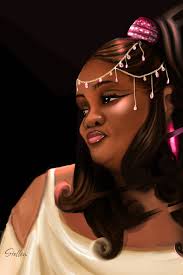 What's the inspiration behind your third painting of the year, "My Mother's  Treasure"?