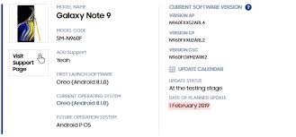 This Tv Is Not Fully Functional In This Region Samsung The Android 9 Pie Update For Samsung Galaxy Note9 May Have Been Delayed In Some Regions A Site Run By Samsung Turkey Originally List Android 9 Samsung Galaxy Android