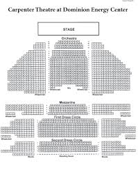 Seating Charts Dominion Energy Center Official Website
