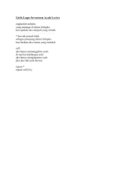 Kau tak pernah lelah sebagai penopang dalam hidupku kau berikan. Lirik Lagu Seventeen Ayah Lyrics