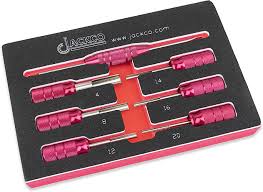 Jackco 7pc Deutsch Terminal Release/Removal Tool Kit - 4, 8, 12, 14, 16,  and 20 Gauge Wire Terminals - - Amazon.com