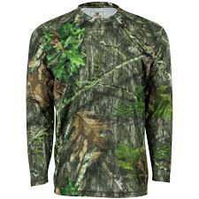 Mossy oak youth hunting clothes. Mossy Oak Youth Long Sleeve Camo Hunt Tech Tee The Mossy Oak Store