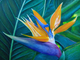 Painting Oil Painting Bird Of Paradise Flower Bird Of Paradise Ii Oil On Canvas Flower Painting Canvas Birds Of Paradise Flower Painting Canvases