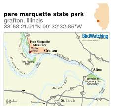 It is located near the city of grafton, illinois, at the confluence of the mississippi river and the illinois river. 189 Pere Marquette State Park Grafton Illinois Birdwatching