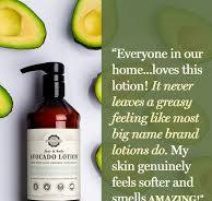 Avocado Lotion | Lavender & Tea Tree
