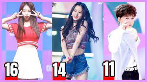 Meet Youngest Kpop Idols 16 11 Years Old
