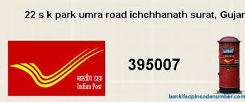 Demikian surat pengambilan dana ini kami buat, atas kerjasama dan partisipasinya kami haturkan terimakasih. Postal Pin Code Number Of 22 S K Park Umra Road Ichchhanath Surat Gujarat