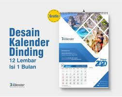 Download kalender 2021 versi coreldraw full dua belas bulan lengkap dengan format cdr, jpg, dan pdf. 5 Desain Kalender Dinding 2020 Gratis Keren Dan Unik