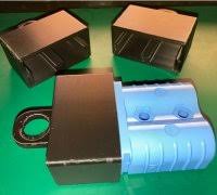 The cover is designed with a moulded locking tab in the cover to prevent the connectors from separating. Anderson Plug Flush Mount 3d Models To Print Yeggi