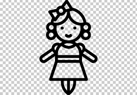 Also included are a few with swirly, curly bits that are unique and fun. Computer Icons Doll Toy Png Clipart Black And White Child Computer Icons Doll Download Free Png