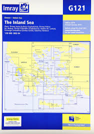 imray chart g121 the inland sea howard hughes