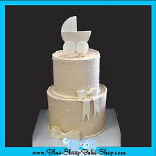 Neutral Baby Shower Cake Cake By Karin Giamella Cakesdecor