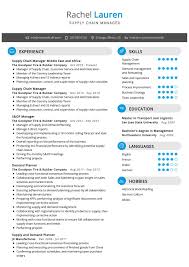 Resume objectives are more appropriate for candidates fresh out of college or. Supply Chain Manager Resume Example 2021 Writing Tips Resumekraft