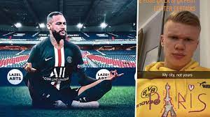 Erling braut haaland (né håland, ˈhòːlɑn; Explained Why Neymar Psg Squad Mocked Haaland With Meditation Celebration Goal Com