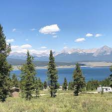 View Of Taylor Park Reservoir From Campsite 46 At The Lakeview Campground Coloradocamping Campingincolorado C Lake View Explore Colorado Colorado Mountains