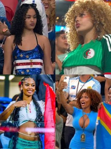Some of the Countries With Beautiful Female Fans at the FIFA 2026 World Cup  A THREAD 🧵