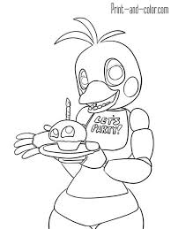 Bonnie From Five Nights At Freddys Colouring Pages