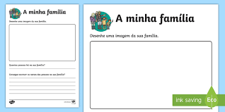 Familia, latin designation of the family taxonomic rank. Tudo Sobre A Minha Familia Ficha De Atividades