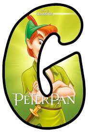 Buchstabe Letter G In 2020 Peter Pan And Tinkerbell Abc Disney Classic Disney