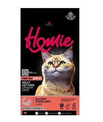Homie sterlised Hypoallergnic  Urinary  salmon adult 1.5kg