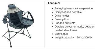 Sold and shipped by sunnydaze décor. Costco Deals Online Back In Stock Online At Costco Com Get Your Hands On The Rio Brands Swinging Hammock Chair For 49 99 With Shipping And Handling Included Act Fast As This