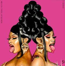 Wap Print 8x8 Victoria West Creations Cardi B Cardi B Album Cover Album Cover Art