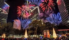 Uptown Houston Holiday Lighting 365 Houston Feu