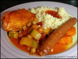 Couscous Au Poulet Et Merguez Couscous Poulet Recette Couscous Poulet Et Recette Couscous Poulet Merguez