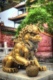 The Guardian Lion Hdr Forbidden City Guardian Lion Ancient China