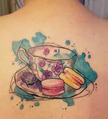Watercolor Teacup Tattoo By Olive At Briar Rose Tattoo In London Teacup Tattoo London Tattoo Tattoos
