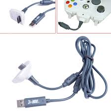 Hde Replacement Cable For Xbox 360 Play And Charge Kit Usb Charging Cable With Adapter For Xbox 360 Wire Online Video Games Game Controllers Usb Charging Cable